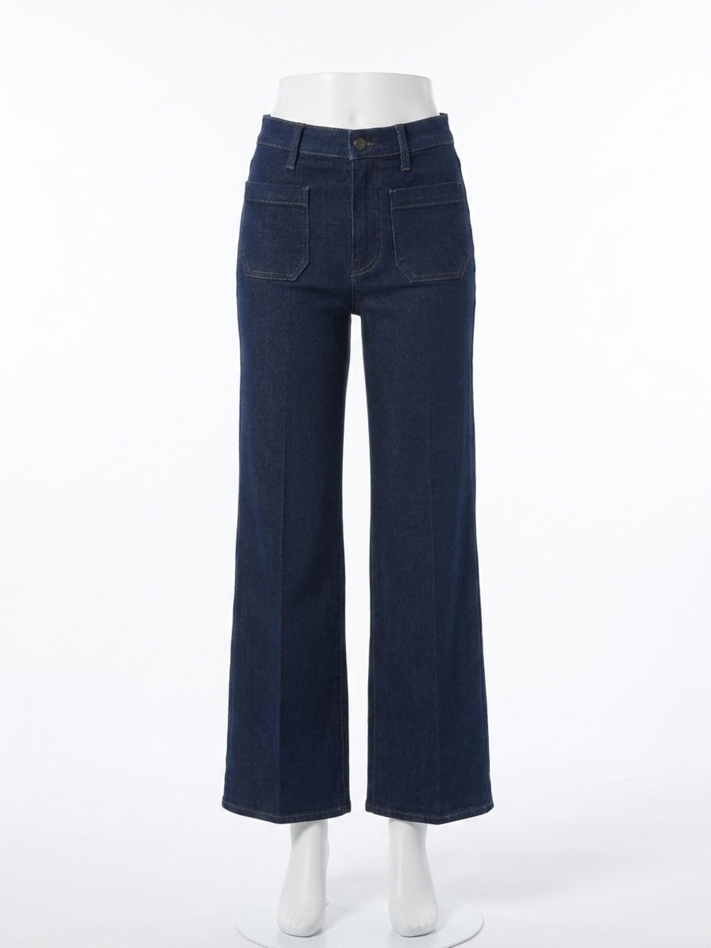 NEW FRAME anchor wide leg denim jeans in cicero